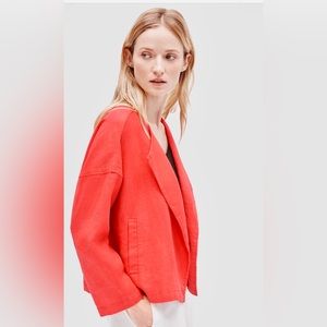 NWT Eileen Fisher Organic Linen Jacket
